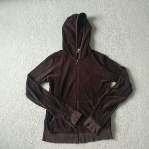 Brown Juicy Couture velour jacket